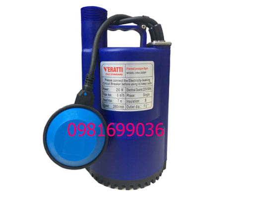 bơm chim nước thải veratti vrm-150f