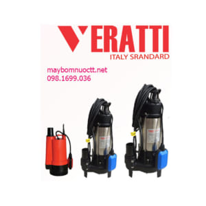 bơm chim nước thải veratti 250f